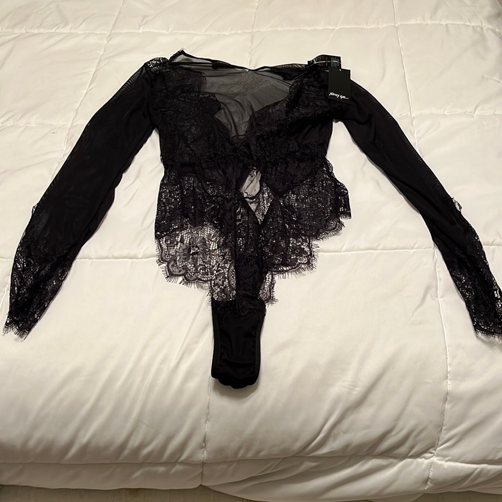 nasty gal lace bodysuit